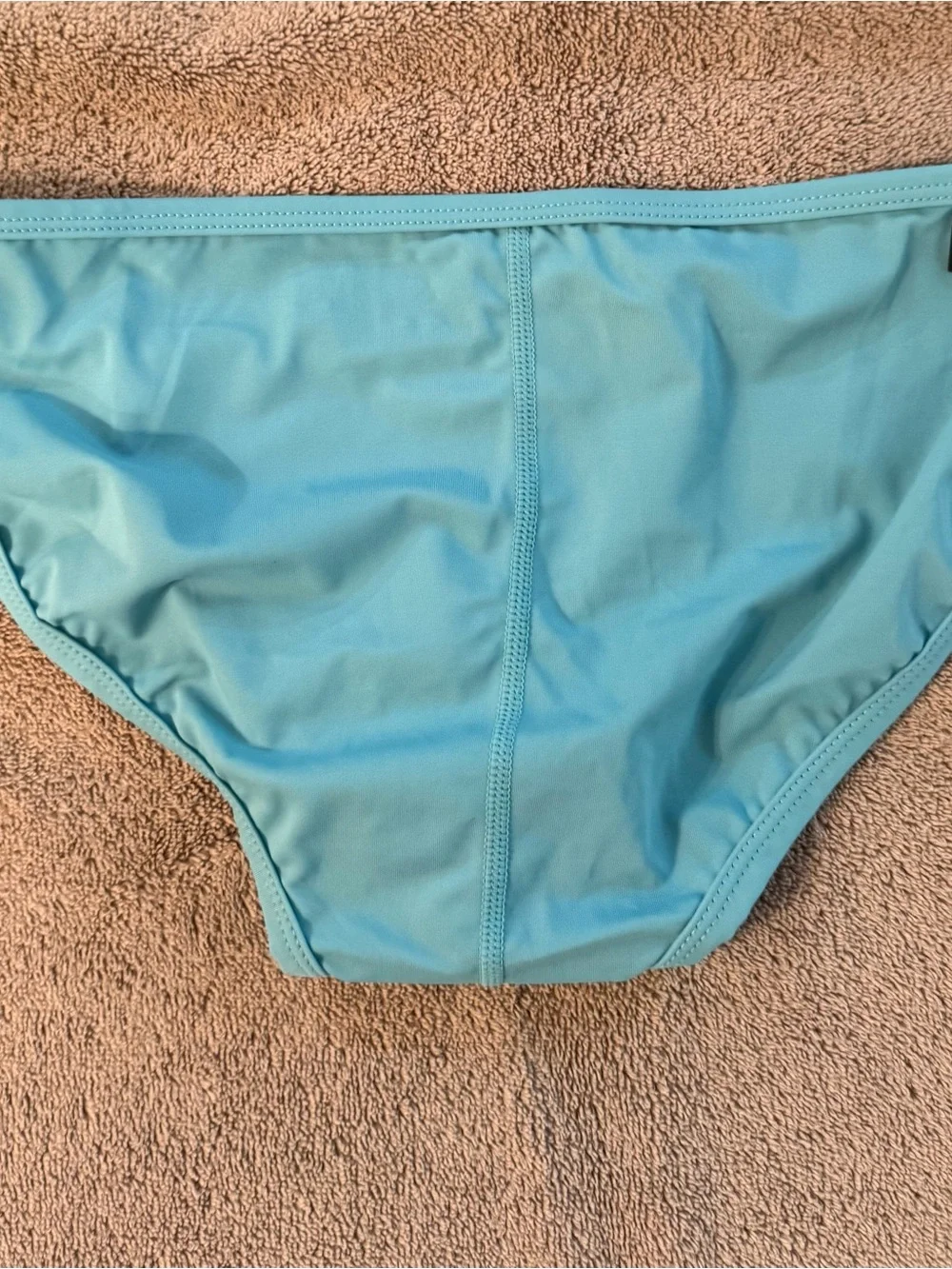 Awry Men's Medium hybrid teal swim underwear Briefs